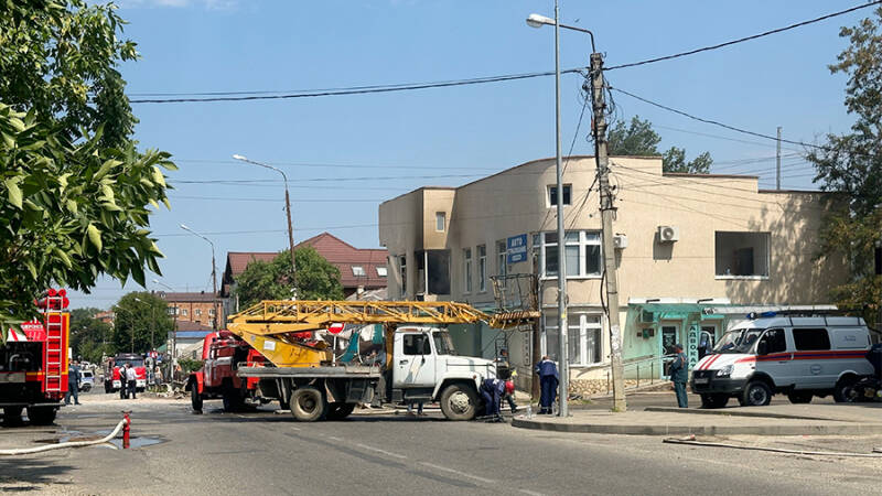 Пострадавшая во время взрыва в Апшеронске женщина скончалась