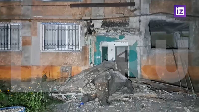 Появились кадры последствий обстрела Горловки со стороны ВСУ